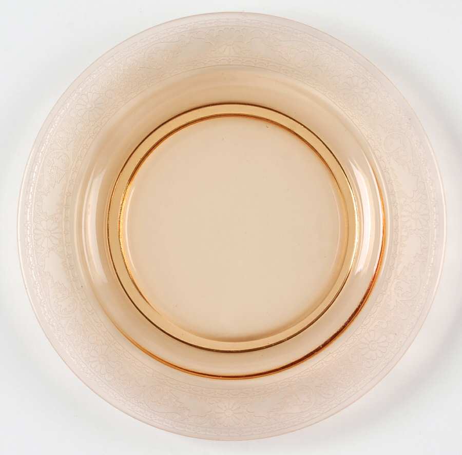 Seville Amber Bread & Butter Plate by Fostoria-1