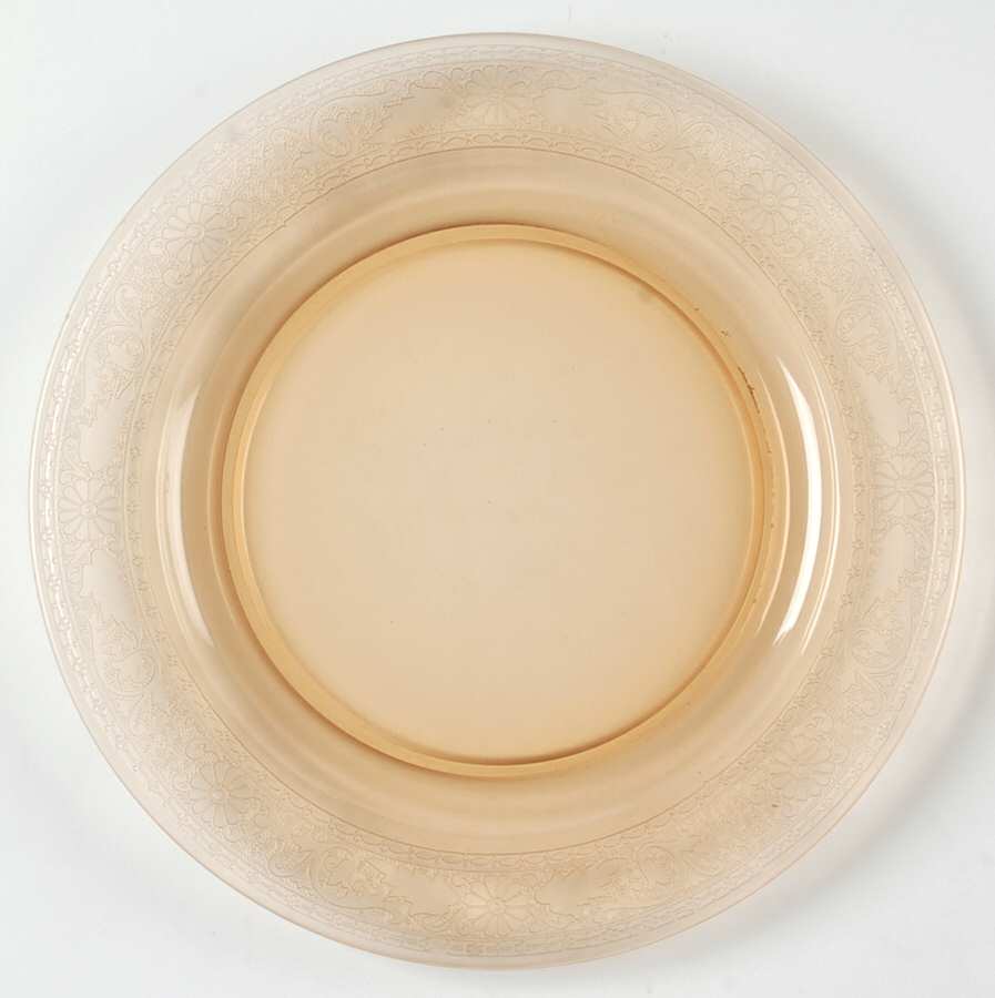 Seville Amber Dinner Plate by Fostoria-1