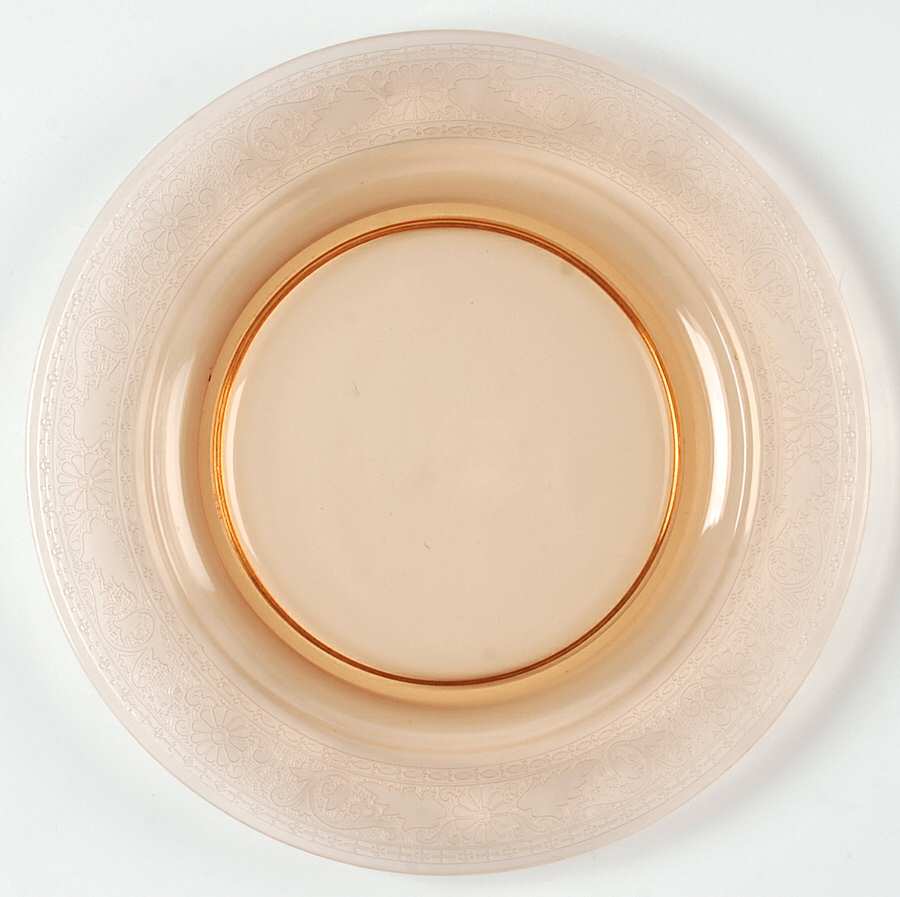 Seville Amber Luncheon Plate by Fostoria-1