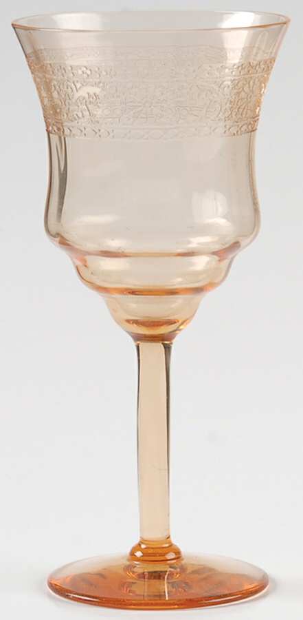 Seville Amber Wine Glass by Fostoria-1