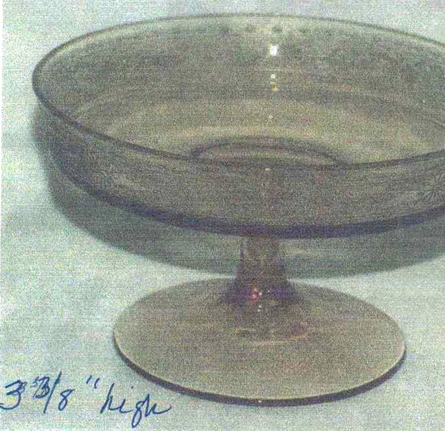 Seville Amber Cheese Stand by Fostoria-1