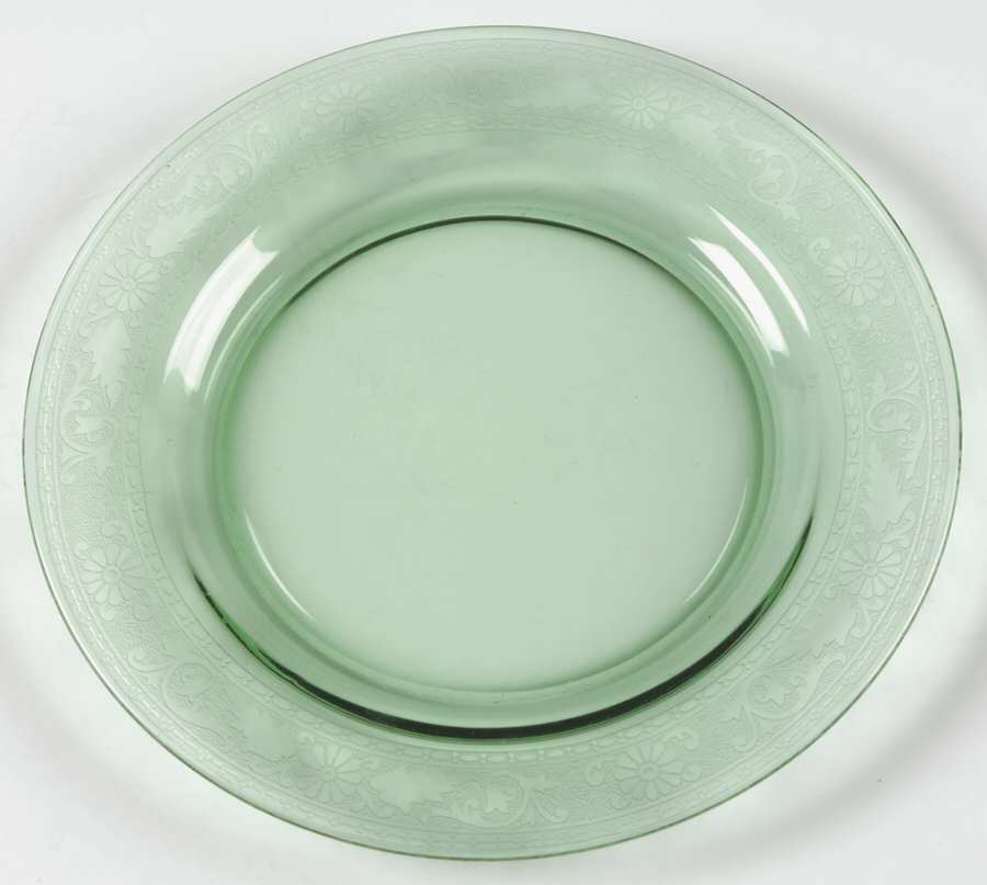 Seville Green 7" Salad Plate by Fostoria-1
