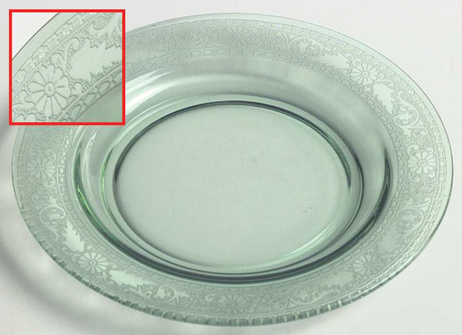 Seville Green Bread & Butter Plate by Fostoria-1