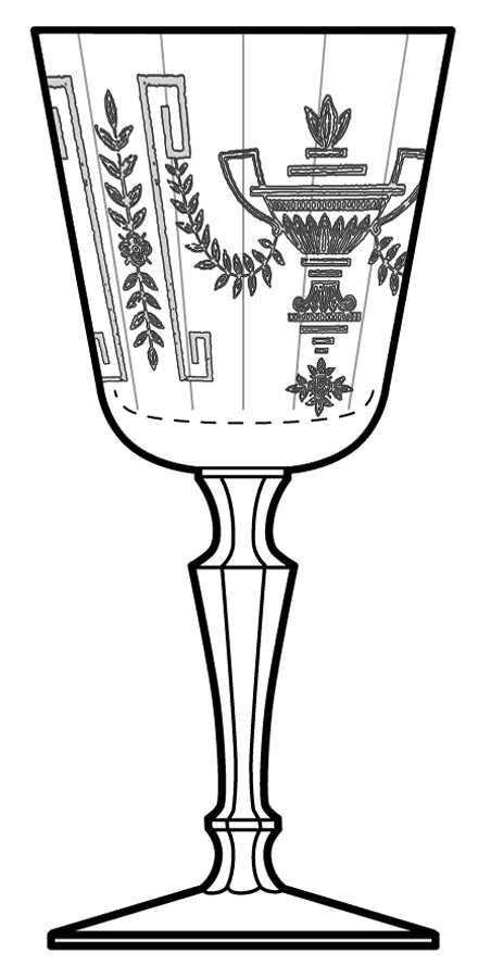 Sheraton Water Goblet by Fostoria-1