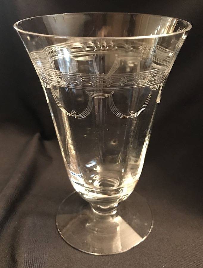 Sherman 9 Oz Footed Tumbler by Fostoria-1