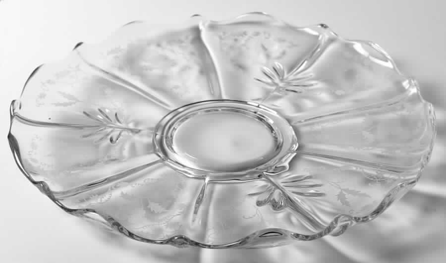 Shirley 14" Torte Plate (Baroque Shape) by Fostoria-1