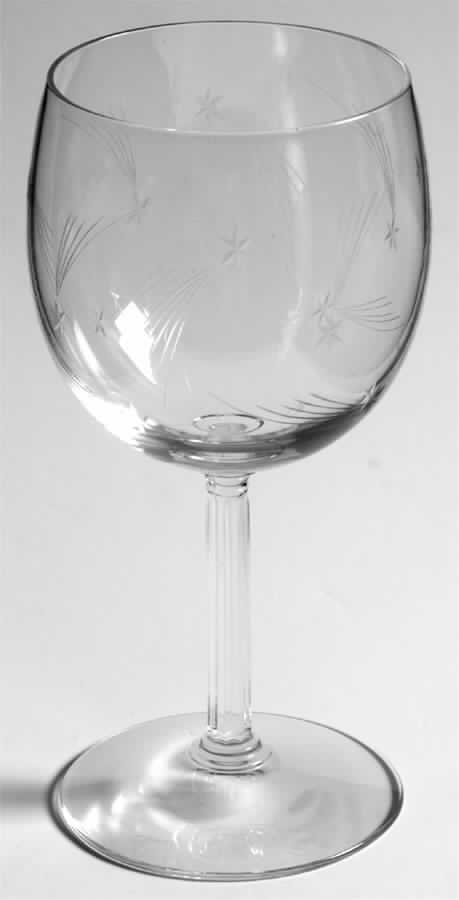 Shooting Stars Water Goblet by Fostoria-1