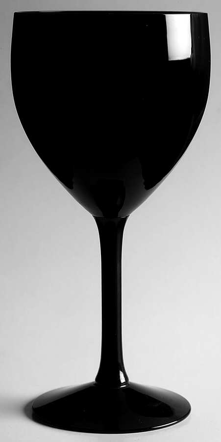 Silhouette Black Claret Wine by Fostoria-1