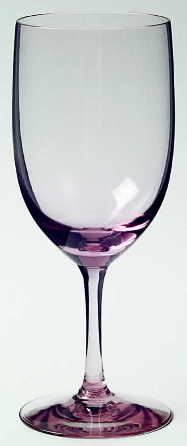 Silhouette Pink Water Goblet by Fostoria-1