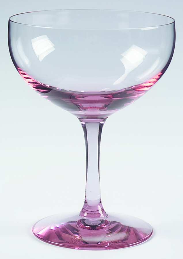Silhouette Pink Champagne/Tall Sherbet by Fostoria-1