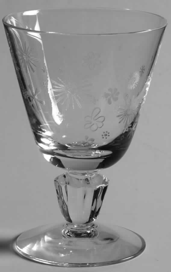 Skyflower Wine Glass by Fostoria-1