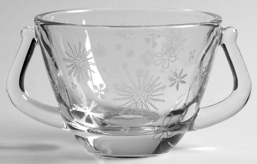 Skyflower Individual Open Sugar by Fostoria-1