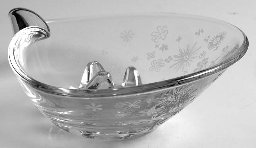 Skyflower Single Light Candlestick by Fostoria-1