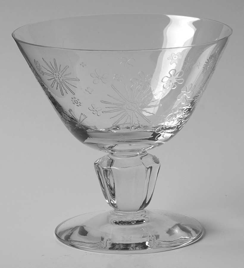 Skyflower Champagne/Tall Sherbet by Fostoria-1