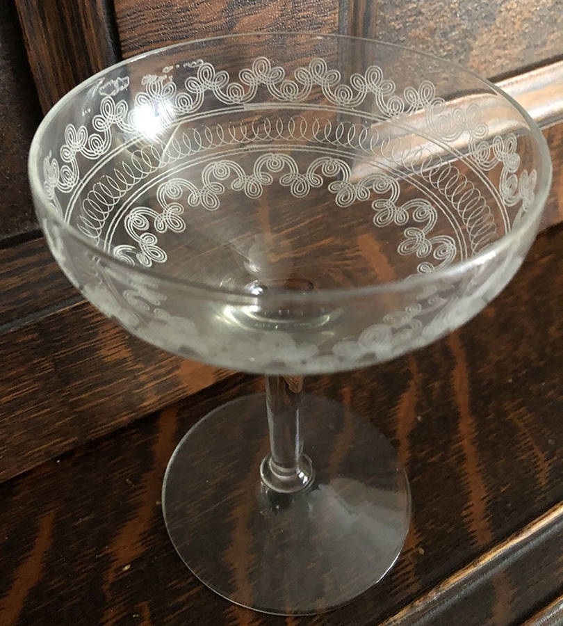 Small Cloverleaf Champagne/Tall Sherbet by Fostoria-1