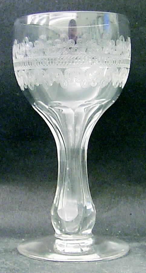 Small Cloverleaf Tall Hollow Stem Champagne by Fostoria-1