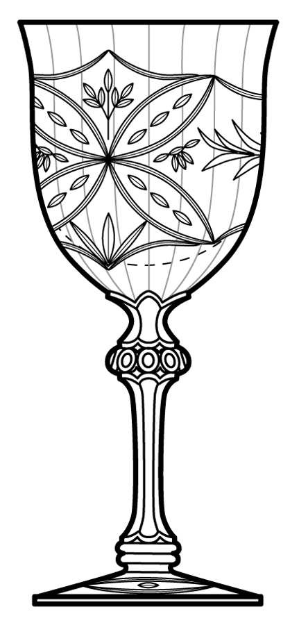 Society Water Goblet by Fostoria-1