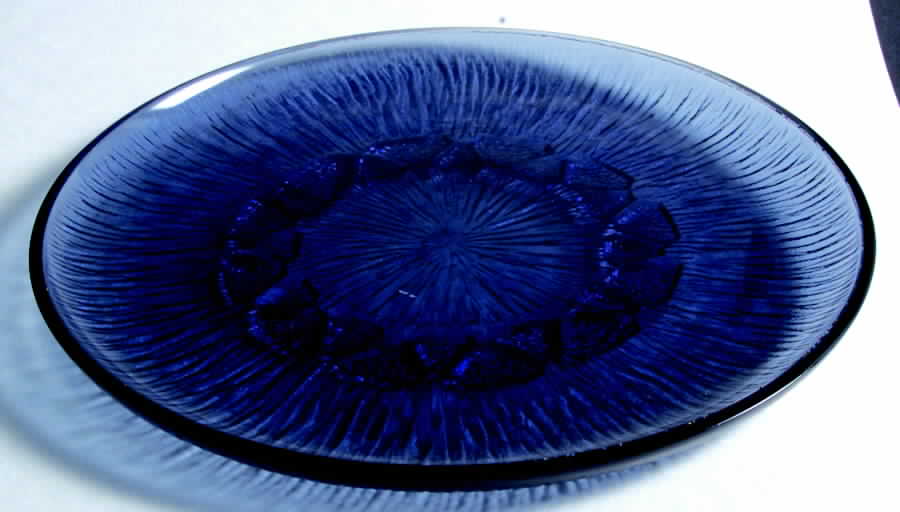 Sorrento Blue Luncheon Plate by Fostoria-1