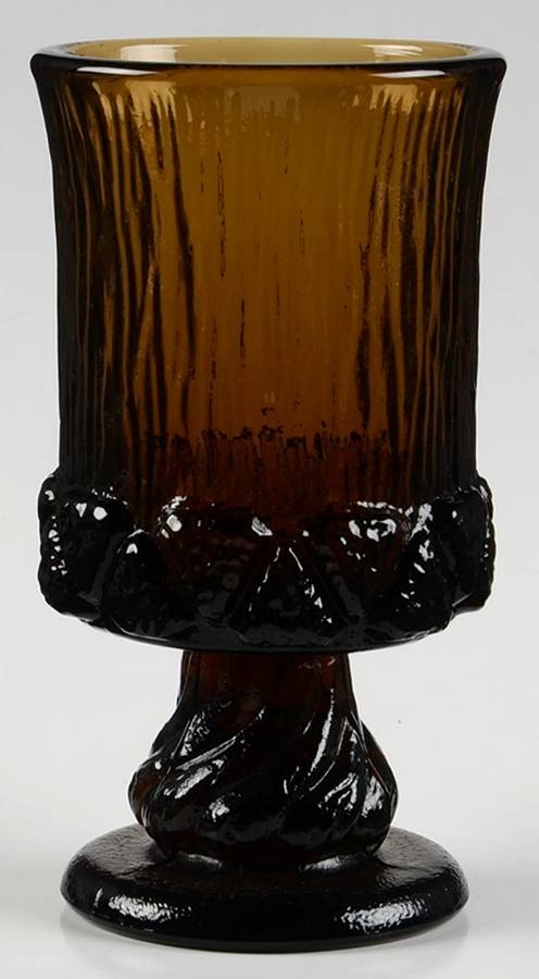 Sorrento Brown Wine Glass by Fostoria-1