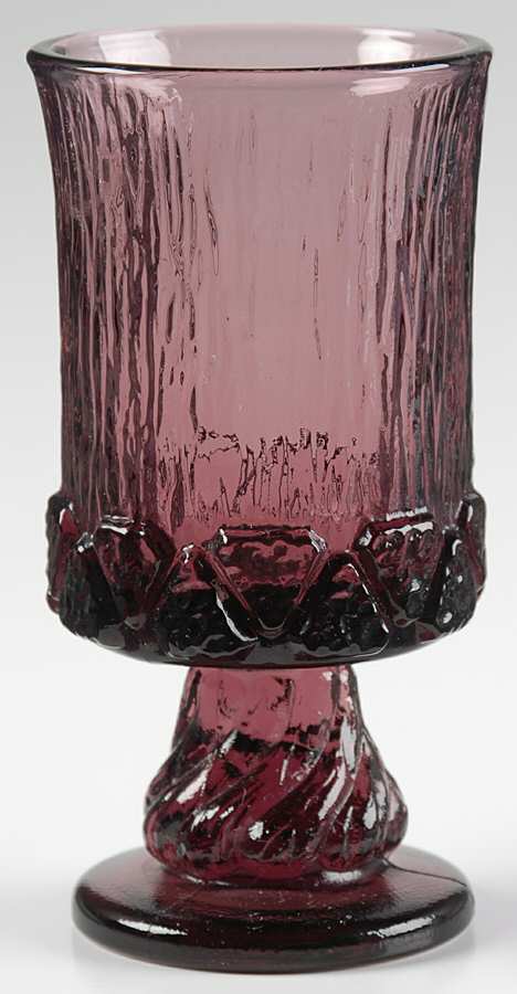 Sorrento Plum Water Goblet by Fostoria-1