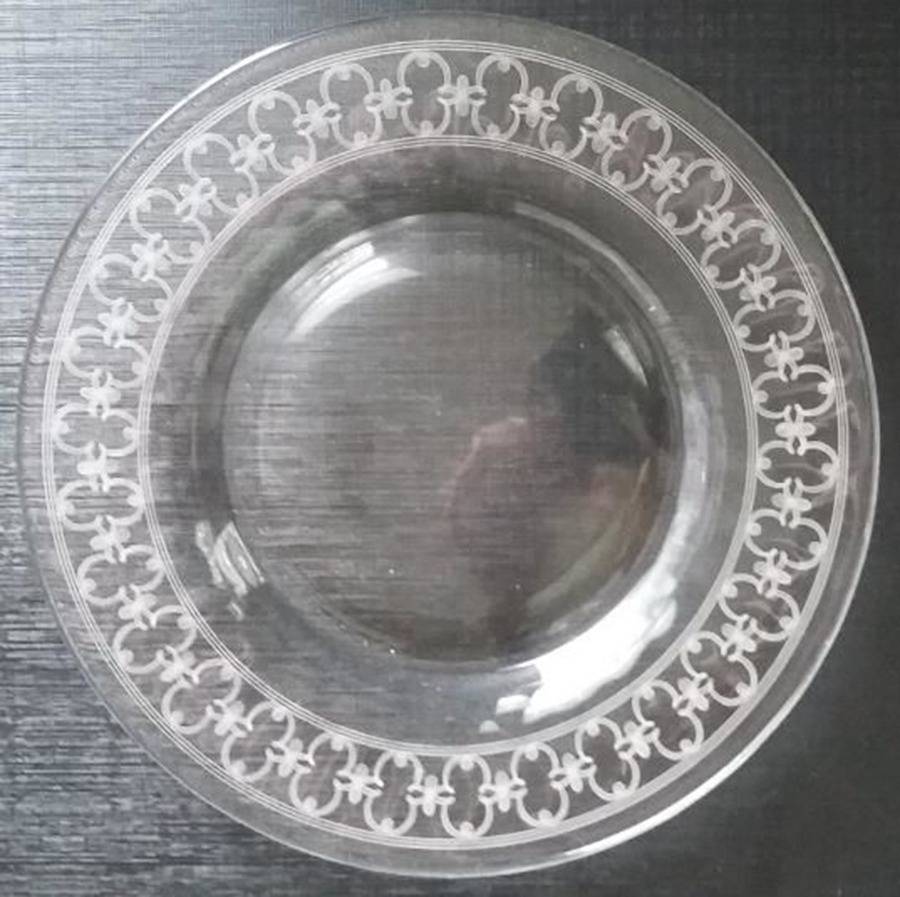Spartan Clear 7" Salad Plate by Fostoria-1