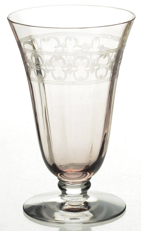 Spartan Orchid (Lightt, Purple) 5 Oz Footed Tumbler by Fostoria-1