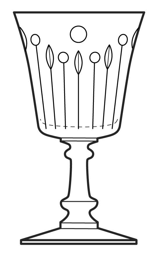 Spire Water Goblet by Fostoria-1