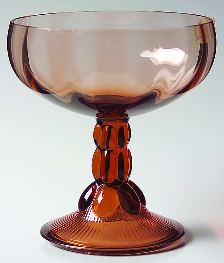 Splendor Rust Champagne/Tall Sherbet by Fostoria-1