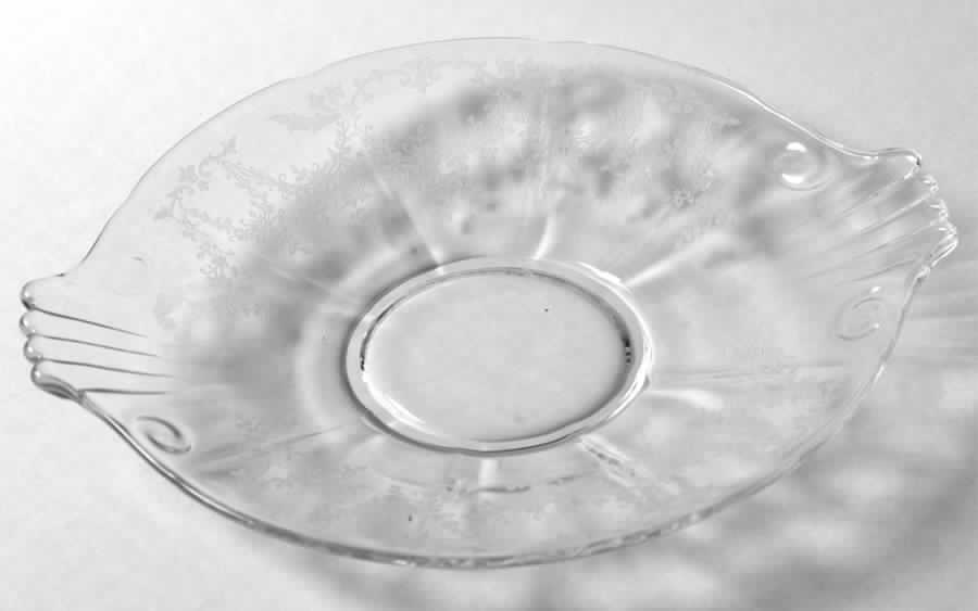Springtime (Stem #6012, Etch 318) Lemon Plate by Fostoria-1