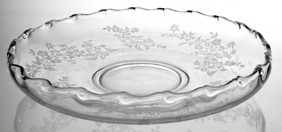 Starflower 9" Lily Bowl by Fostoria-1