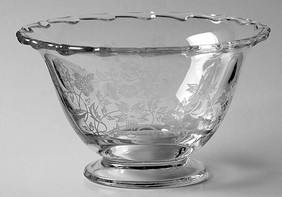 Starflower Mayonnaise Bowl, Bowl Only by Fostoria-1