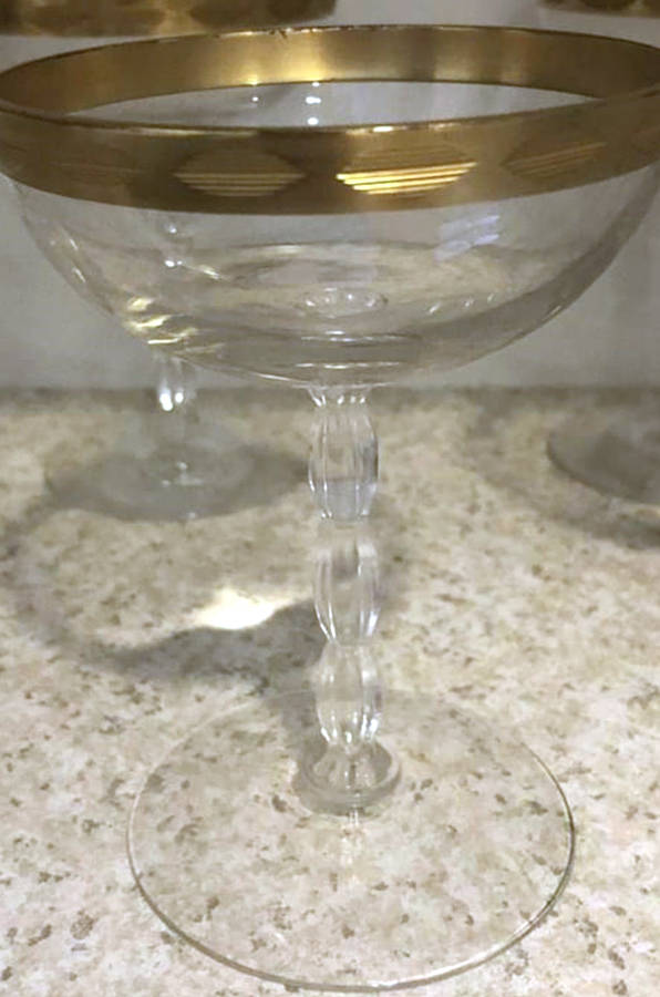 St Regis (#6012, Decor #616) Champagne/Tall Sherbet by Fostoria-1