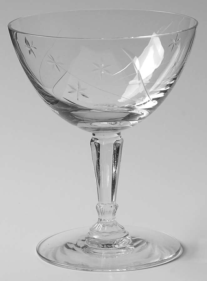 Star Song Champagne/Tall Sherbet by Fostoria-1
