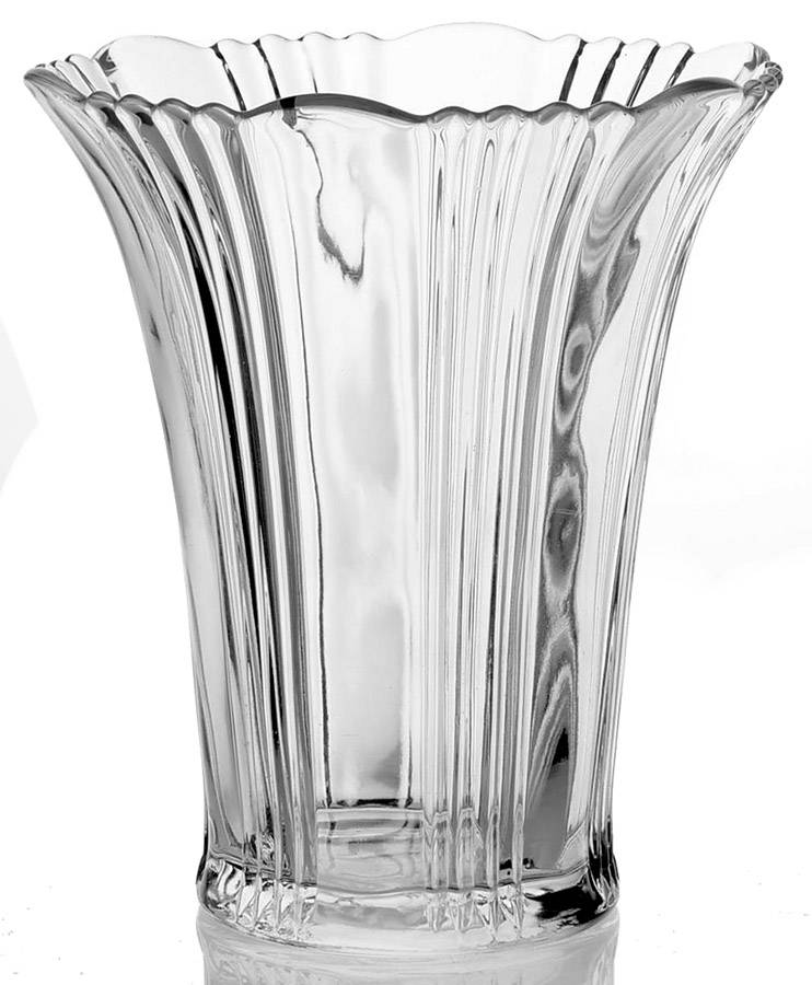 Sunray Clear 6" Flared Vase by Fostoria-1