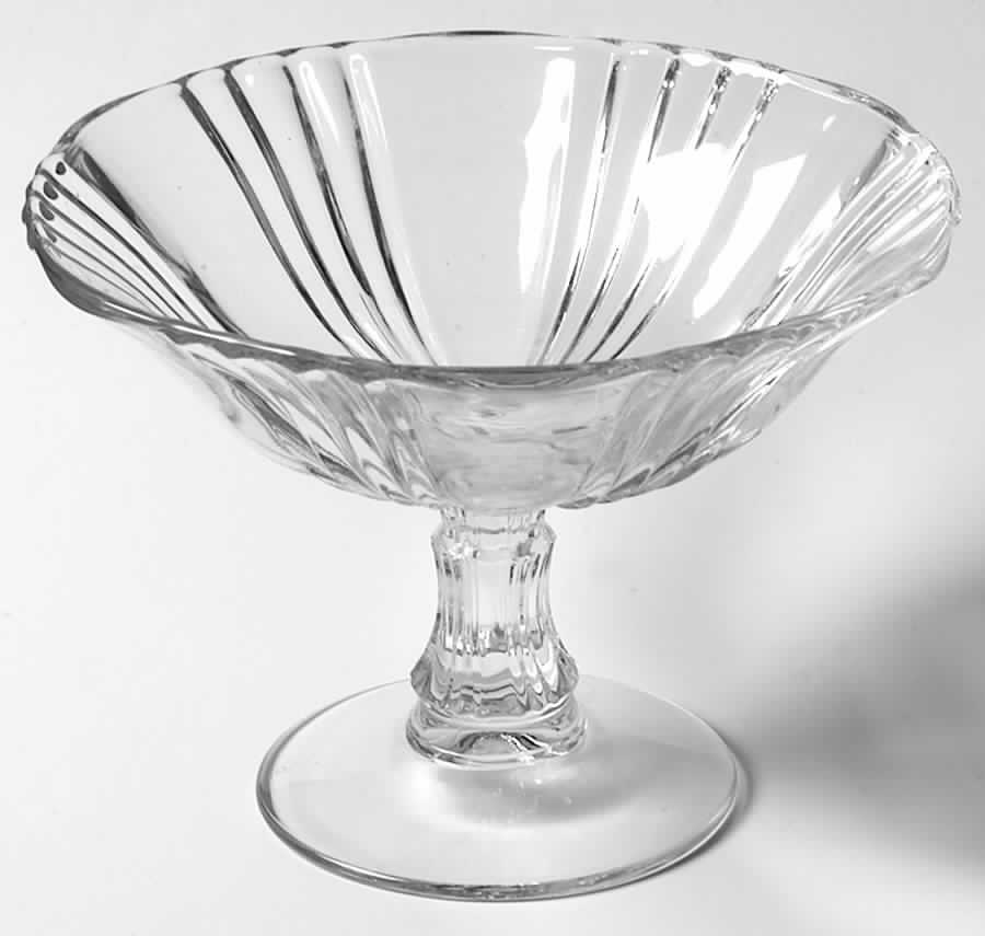 Sunray Clear Compote by Fostoria-1
