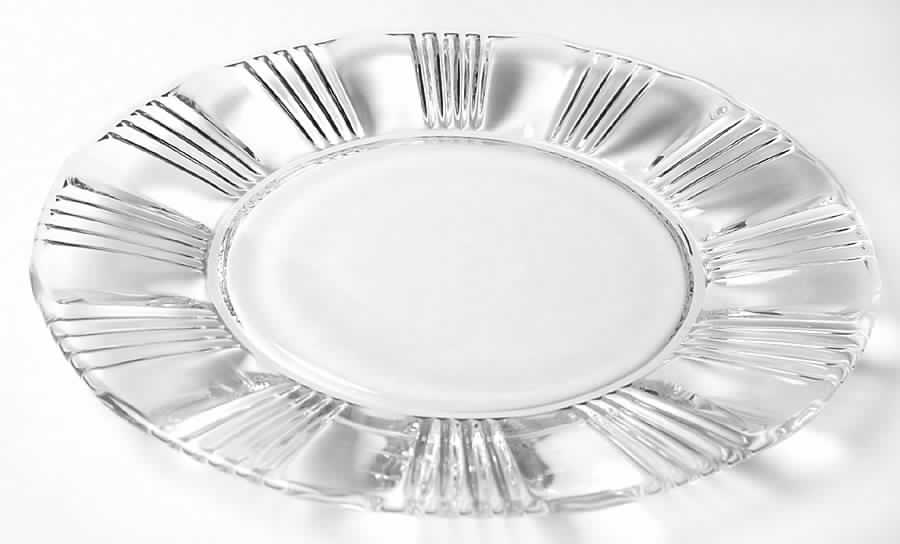 Sunray Clear Dinner Plate by Fostoria-1
