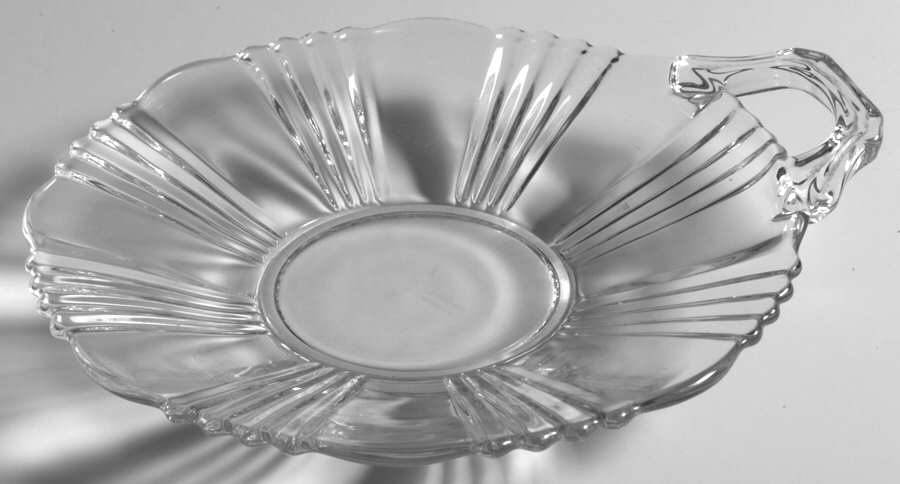 Sunray Clear Lemon Plate by Fostoria-1
