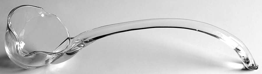 Sunray Clear Punch Ladle by Fostoria-1