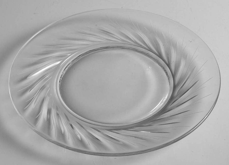 Swirl 7" Salad Plate by Fostoria-1