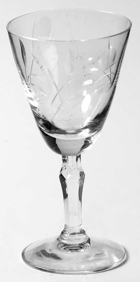 Sweetheart Rose Cordial Glass by Fostoria-1
