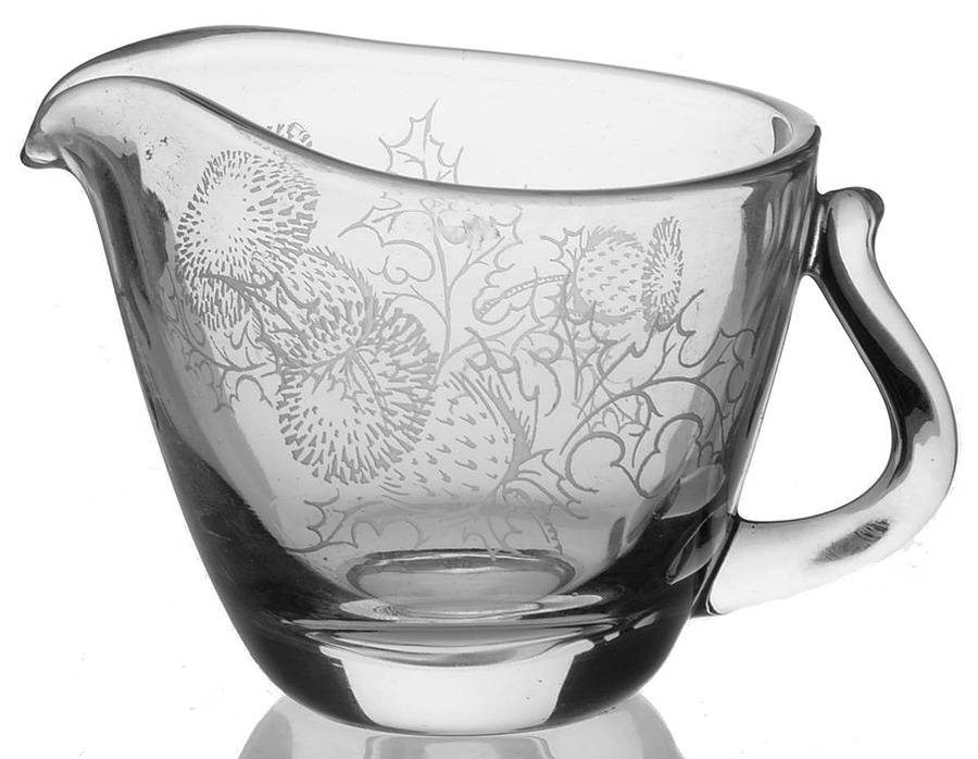 Thistle Creamer by Fostoria-1