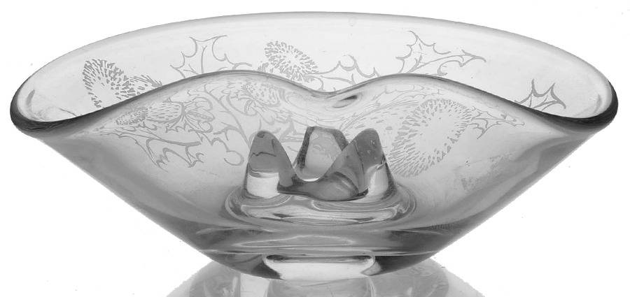 Thistle Single Light Candlestick by Fostoria-1