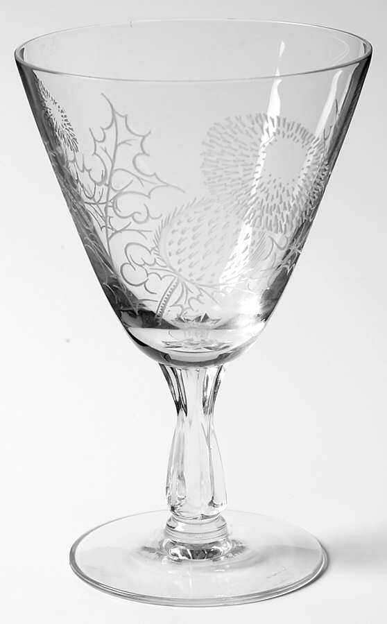 Thistle Water Goblet by Fostoria-1