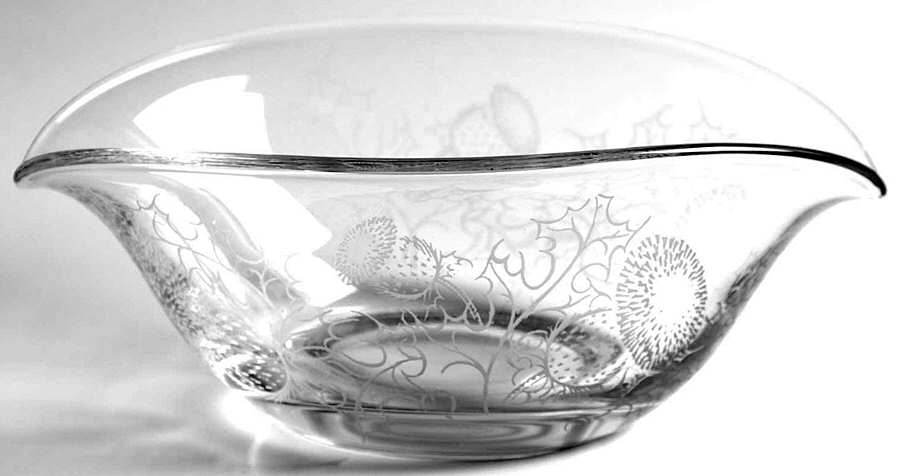 Thistle 8" Oval Bowl by Fostoria-1