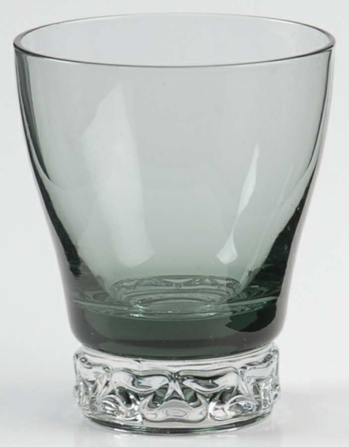 Tiara Green Flat Juice Glass by Fostoria-1