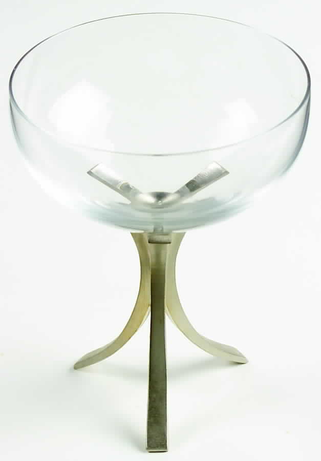 Triumph Platinum (Platinum Stem, Stem 6112) Champagne/Tall Sherbet by Fostoria-1