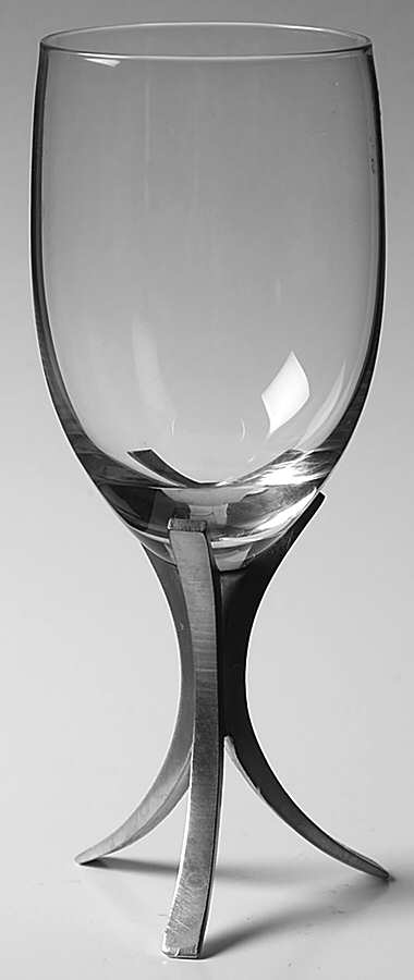 Triumph Platinum (Platinum Stem, Stem 6112) Water Goblet by Fostoria-1