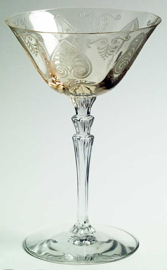 Trojan Topaz Champagne/Tall Sherbet by Fostoria-1