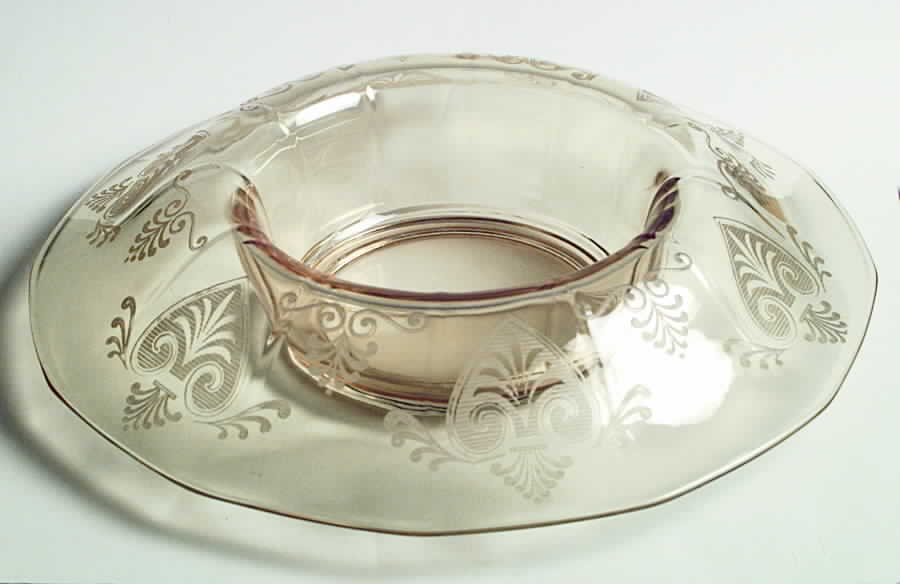 Trojan Topaz 12" Centerpiece by Fostoria-1