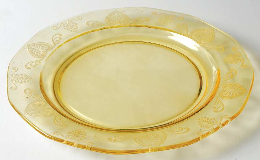 Trojan Topaz 7" Salad Plate by Fostoria-1